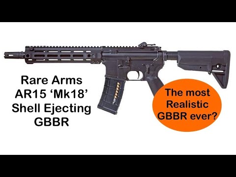 Rare Arms AR15 mk18 Shell Ejecting GBBR! IS THIS THE MOST REALISTIC AIRSOFT GUN EVER?! #airsoft