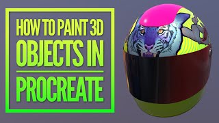 How To Paint 3D Models In Procreate