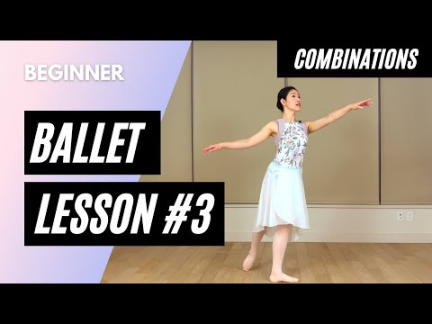 Beginner Ballet Class 3 || Combinations Only