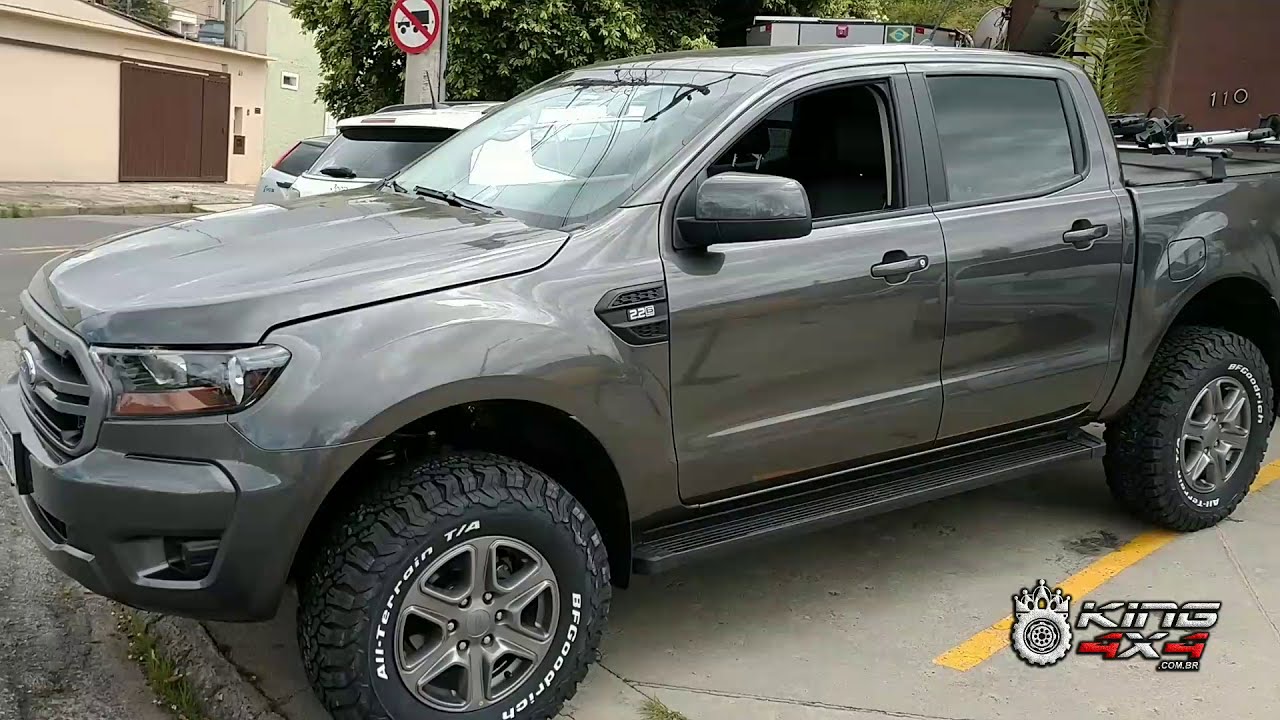 FORD RANGER 2.2 TURBO DIESEL COM ESPAÇADORES DE RODA KING 4X4