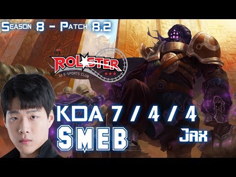 KT Smeb JAX vs YASUO Top - Patch 8.2 KR Ranked