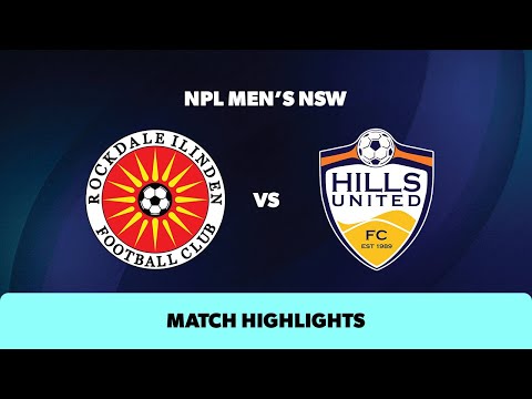 NPL Men's NSW Round 22 Highlights – Rockdale Ilinden v Hills United