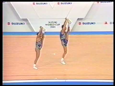 Olga Cardoso, Roberson Magalhaes (Brasil) - 2001 Suzuki World Cup