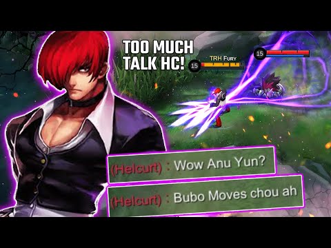 WHEN YOUR MOUTH IS STRONGER THAN YOUR HERO DAMAGE! CHOU MEETS TRASHTALKER! HELCURT TO HELCUTE? MLBB