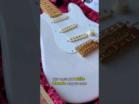 2025 Fender Limited Edition American Vintage II ‘57 Stratocaster - White Blonde image 21