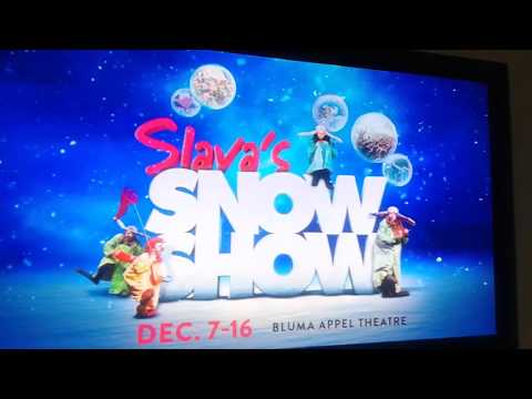 Slava's Snow Show,  Toronto, 8-Dec, 2018.