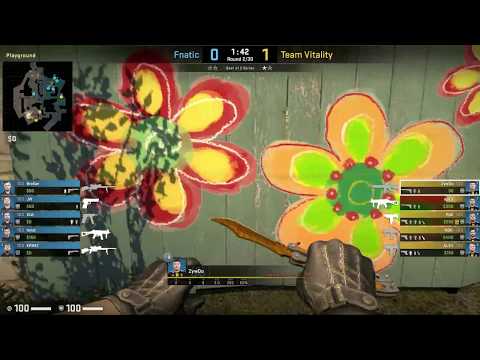 CS:GO POV Demo Vitality ZywOo (32/19) vs Fnatic (de_overpass)