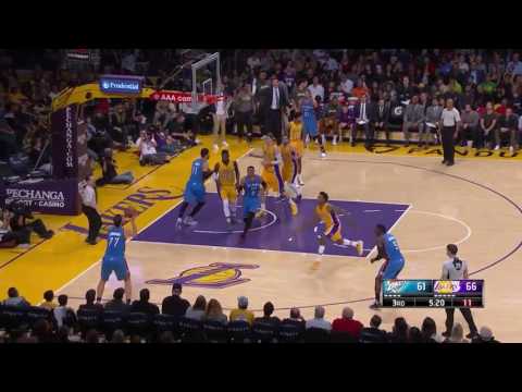 Joffrey Lauvergne vs Los Angeles Lakers 22.11.2016 (12Pts)