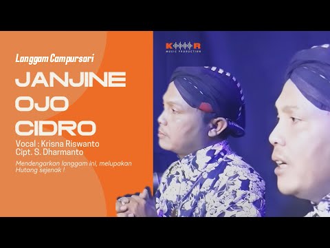 Langgam_Ojo Cidro_cover by Krisna Riswanto - Cipt. S. Dharmanto