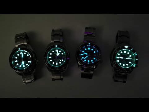 Battles of the Marinemasters, Chapter 6 - LUME SHOT - Seiko SBDX001 vs SBDX017 vs Merkur vs SBDX023