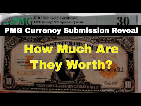 PMG Paper Money Submission Reveal -WOW! - How Much Are They Worth?