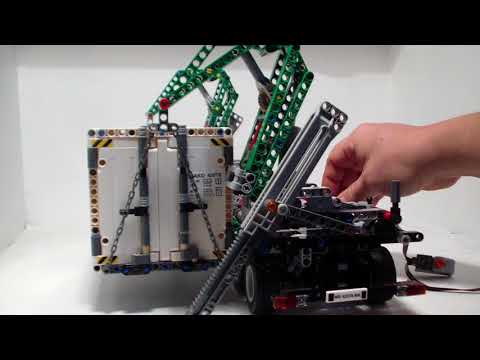 Lego 42078 motorized trailer (WIP)