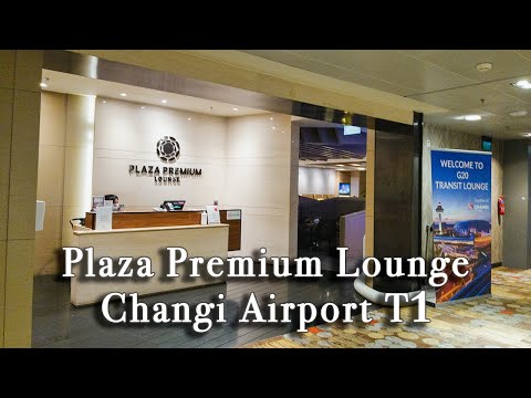 Plaza Premium Lounge no Aeroporto Changi T1 Singapura [Tour completo em 4k]