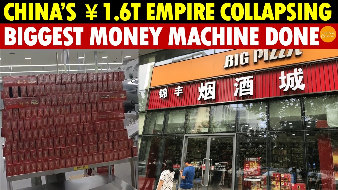 China’s Economic Downturn Rocks a ¥1.6 Trillion Industry, 47 Million Quit Smoking