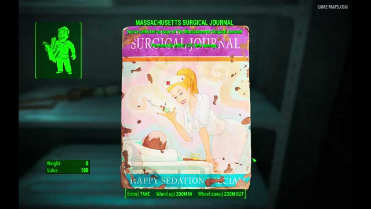 Massachusetts Surgical Journal Magazine Locations In Fallout 4 Game Maps Com