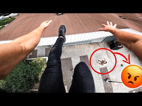 ESCAPING ANGRY GIRLFRIEND (Epic Parkour Chase in Paris)