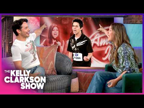David Archuleta & Kelly Clarkson React To 'American Idol' Audition Throwback