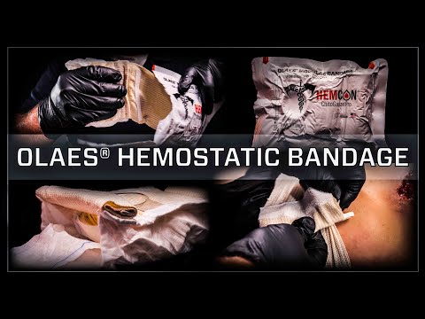 The New OLAES® Hemostatic Bandage
