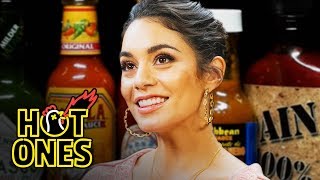 Vanessa Hudgens Does Tongue Twisters While Eating Spicy Wings | Hot Ones
