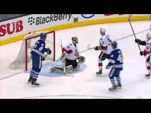Phil Kessel's Hat Trick - Senators at Maple Leafs - 02/01/2014