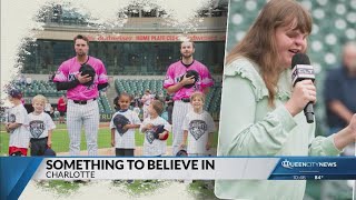 ‘Don’t Stop Believin’ is the anthem of a Charlotte woman born without eyes and nose