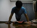 310 Push ups+30kg Floor press 腕立て伏せ310回+30kgフロアプレス16回