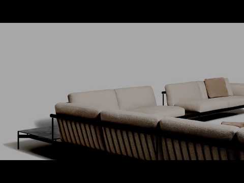Etiquette sofa and armchair - GamFratesi