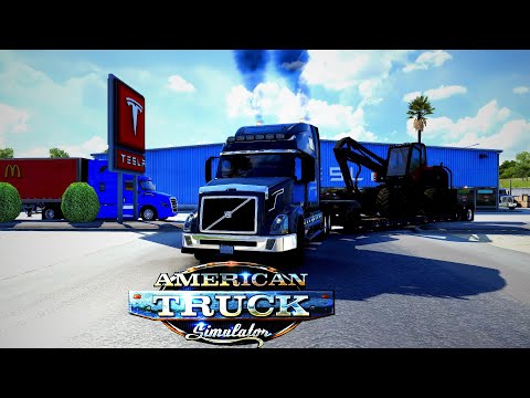 ATS 4K★1.40: Open Beta | Volvo D13 engine sound 3.5 Kapitan Kriechbaum|American Truck Simulator
