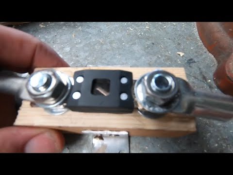 Home made 12v mega fuse holder