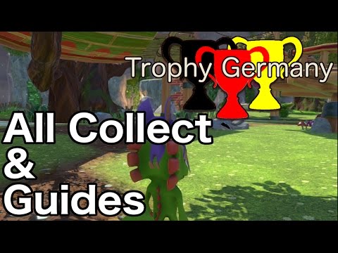 Yooka Laylee - 100% All Collect & Guides HIVORY TOWWERS