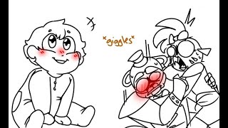 Freddy can&#39;t handle how adorable Baby Gregory is Comic by callmebreadthetoast Fnaf au