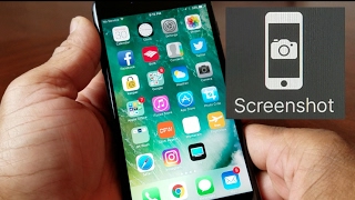 iPhone 7: How To Do a Screenshot,  2 Methods!