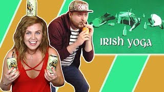 Irish People Try Beer Yoga