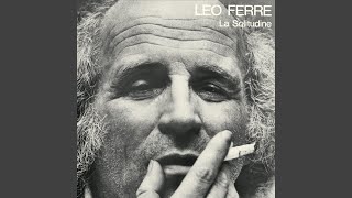 Kadr z teledysku La solitudine tekst piosenki Léo Ferré