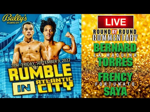 🇵🇭 Bernard "La Maquina" Torres vs 🇩🇴 Frency Fortunato Saya LIVE COMMENTARY