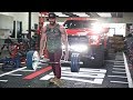 PULLING MY NEW FORD RAPTOR INSIDE THE GYM