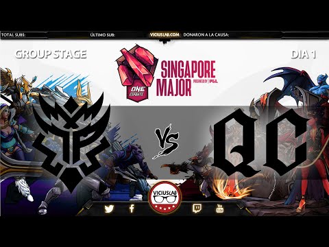 THUNDER PREDATOR vs QUINCY CREW - 1 - ONE Esports Dota 2 Singapore Major Presented by PGL - Viciusla
