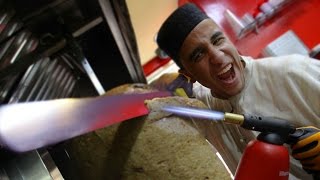 CUCHILLO  A 1000 GRADOS VS KEBAP