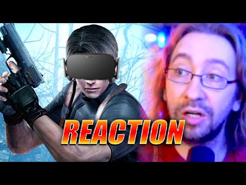 MAX REACTS: Resident Evil 4 VR Gameplay