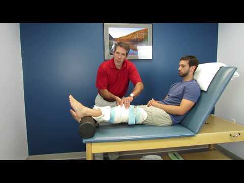 How to optimize knee extension with theraband