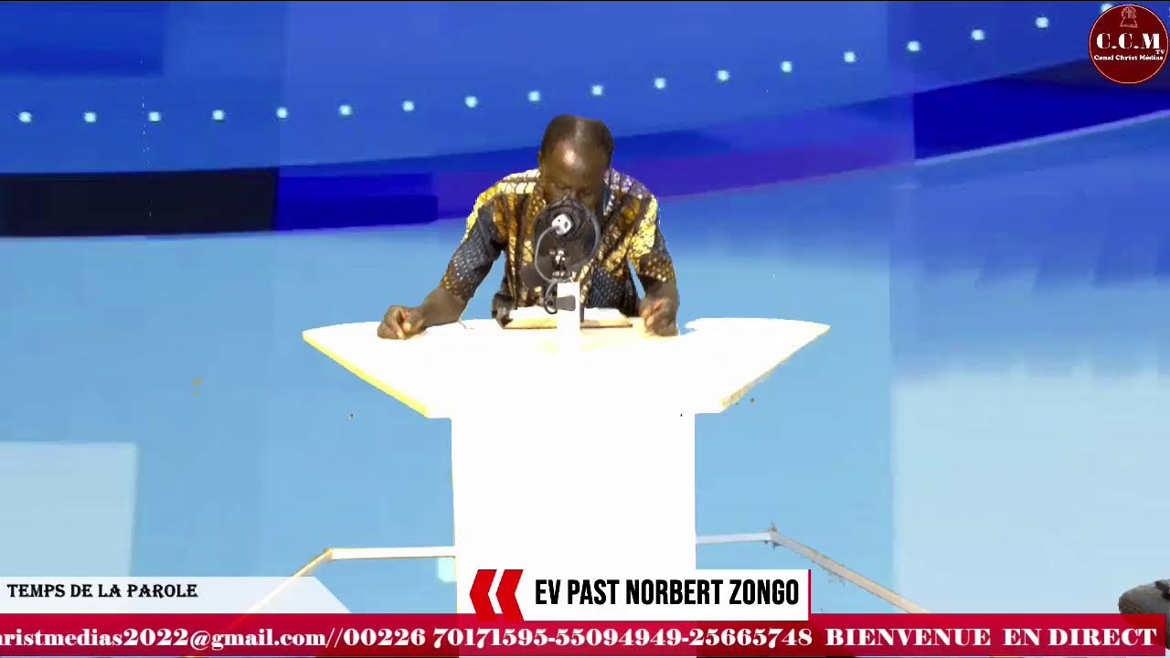 ORATEUR   EV PAST NORBERT ZONGO