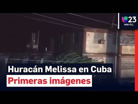 Huracán Melissa: Primeras imágenes de la destrucción que dejó en Cuba