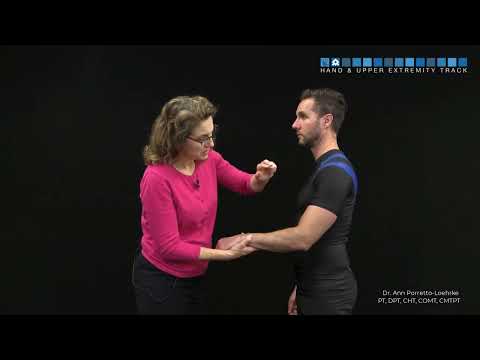 Radial tunnel Tinel sign