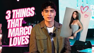 Three things that Marco Gallo loves  For The Love 