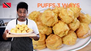 Classic Puffs Recipe (3 Ways) by Chef Shaun 🇹🇹 Foodie Nation