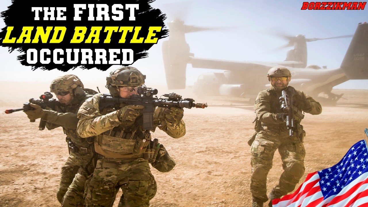 IRAN WAR ESCALATES┃The First Land Battle occurred┃The US suffered its First Casualties on the GROUND