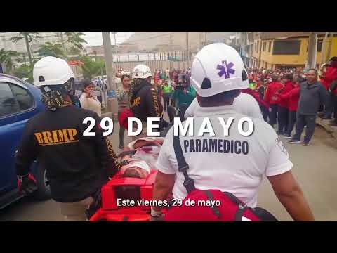 I Simulacro Nacional 2026 ante Sismos y Peligros Asociados, video de YouTube