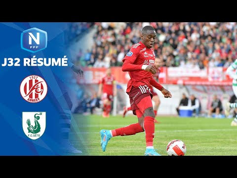 J32 I FC Annecy - FC Sète (3-0), le résumé I National FFF 2021-2022