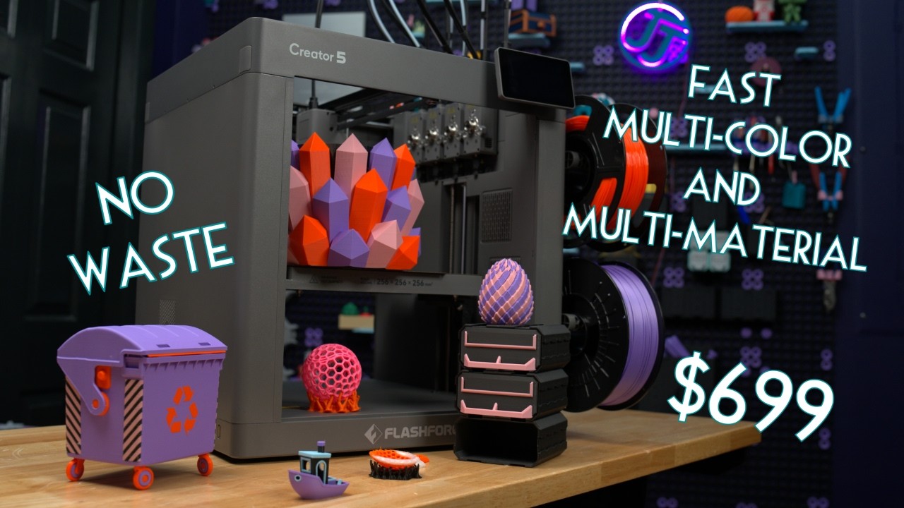 This Lives Up to the Hype - Flashforge Creator 5 Review