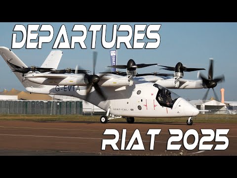 RIAT2025 Departures  4K